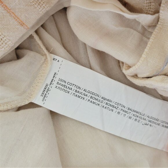 Mango cotton button-front striped dress - Picture 5 of 6